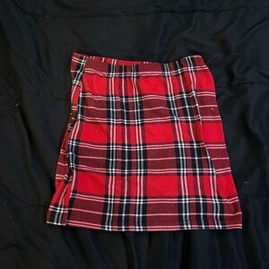 Shein Plaid Mini Skirt